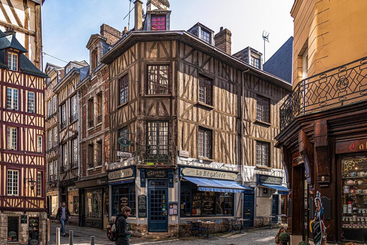 Studio Au Coeur De Rouen, 4 Personnes, Calme & Elegant Exterior foto
